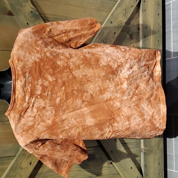 CACTUS BAY DREAM CATCHER RUSTIC ACID WASH TIE DYE TOP MEDIUM  TRIBAL - Picture 5 of 7